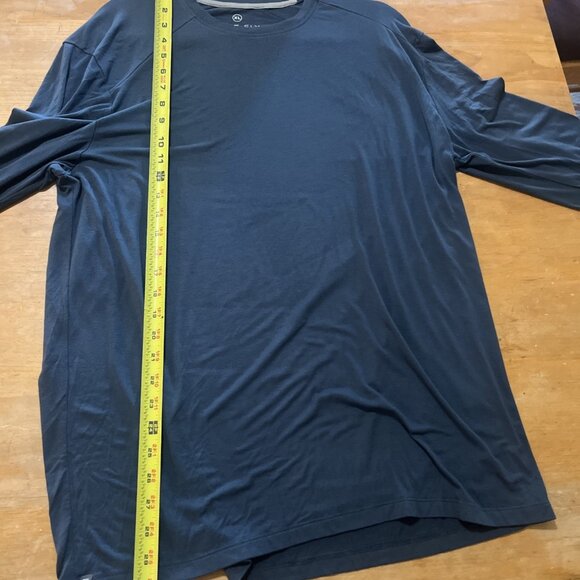 Free Fly Men’s Shirt Sz XL BlueLong Sleeve Performance Bamboo Blend Lightweight - Picture 4 of 8